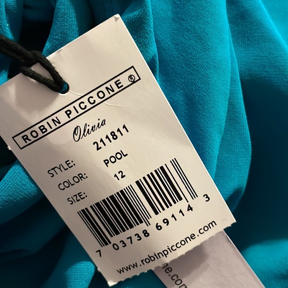 Robin Piccone Olivia One Piece | Style 211811 | Color: Pool - Picture 4 of 4